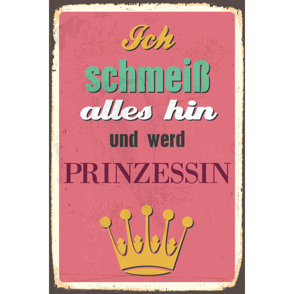 ScanMod Design Wanddekoration Prinzessin | Wayfair.de